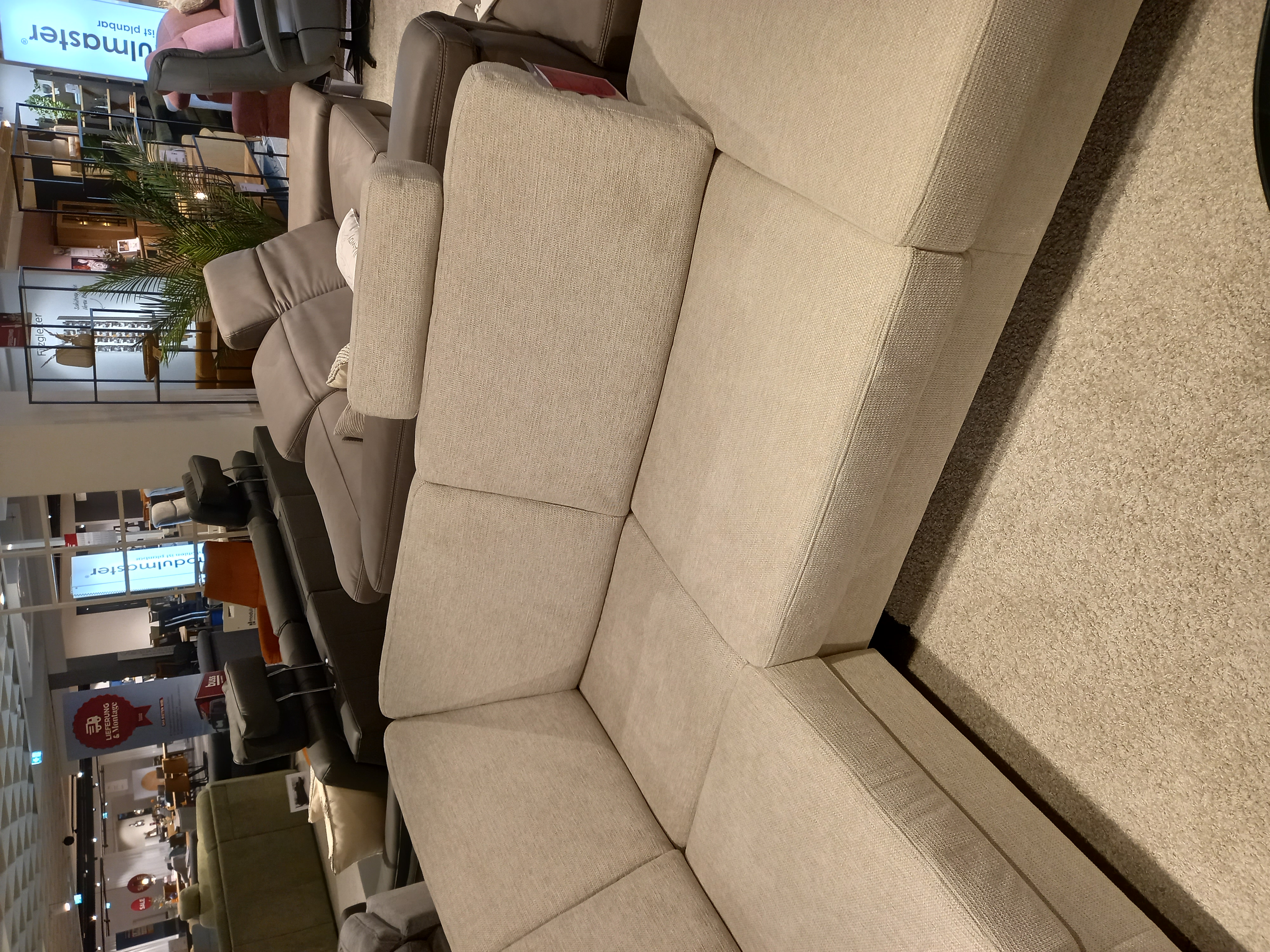 Modulmaster Polsterrundecke MM-ZE1208 in Stoff Famosa natur Pg.D Modulmaster Polsterrundecke MM-ZE1208 in Stoff Famosa natur Pg.D, Couch, Mobiliar, Wohnzimmer, Lounge, Innenarchitektur