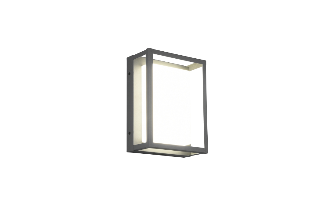 Trio LED-Wandleuchte WITHAM 1-flammig in Farbe anthrazit Trio LED-Wandleuchte WITHAM in anthrazit