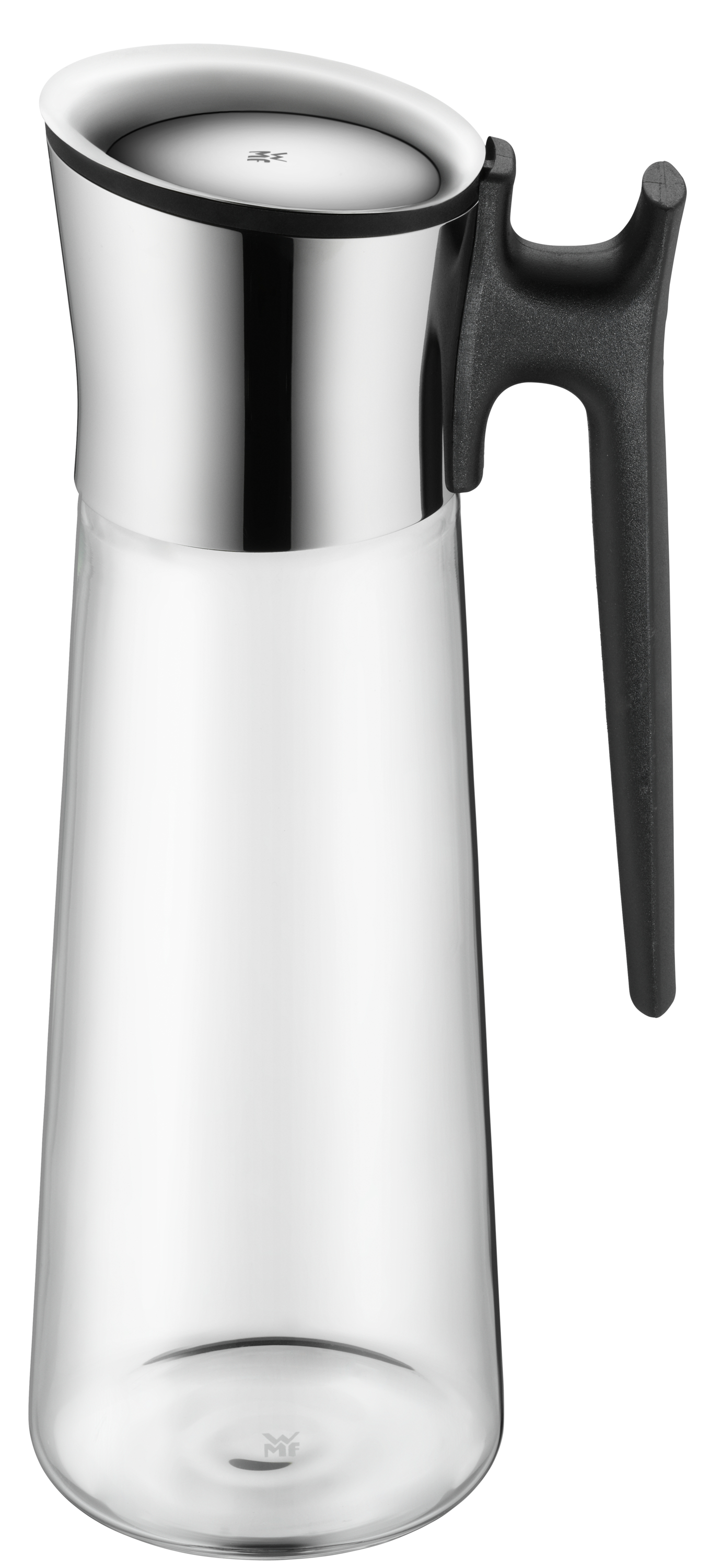 WMF Basic Wasserkaraffe mit Griff, 1,5 in tranparent