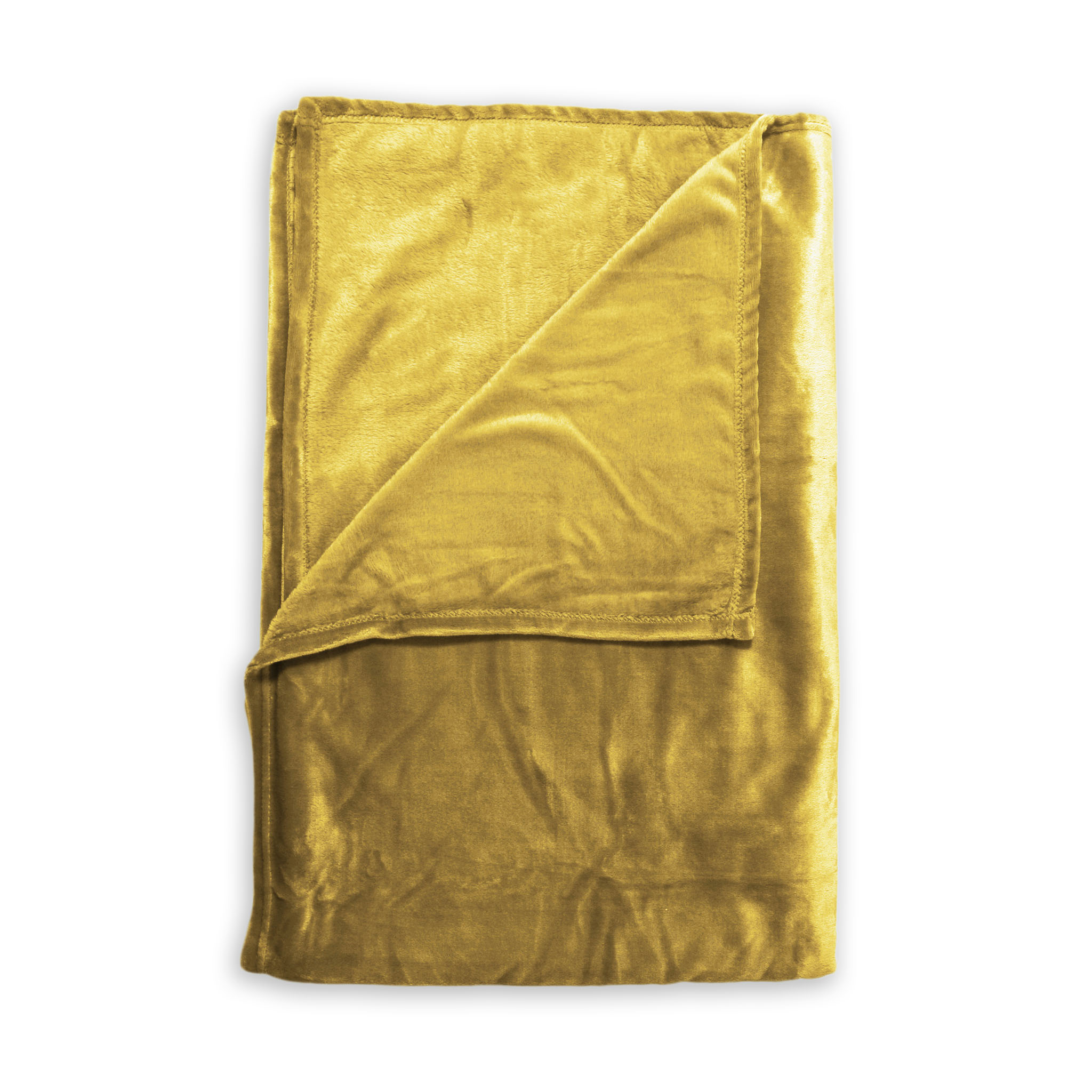 Heckettlane Plaid ca. 140x200cm in Farbe Honey-Gold