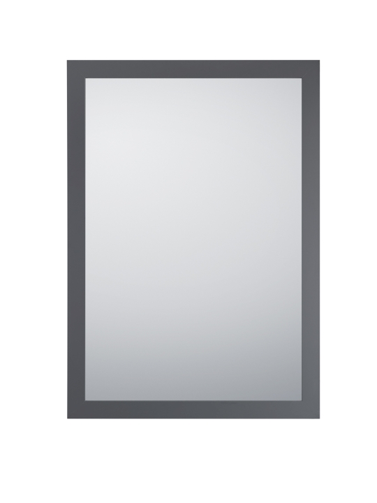 Mirrors & More Spiegel THEA ca. 48x68cm in Farbe Anthrazit