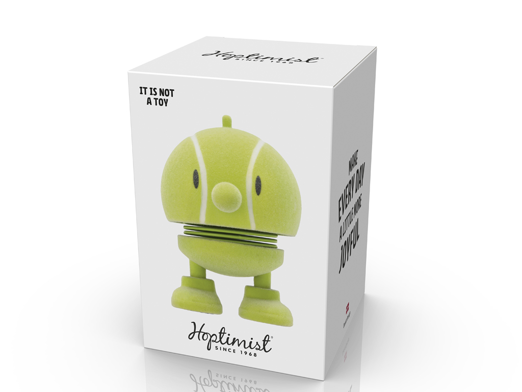 F&H Hoptimist BUMBLE S ca. B5,9 H7,6 T4,5 cm in yellow