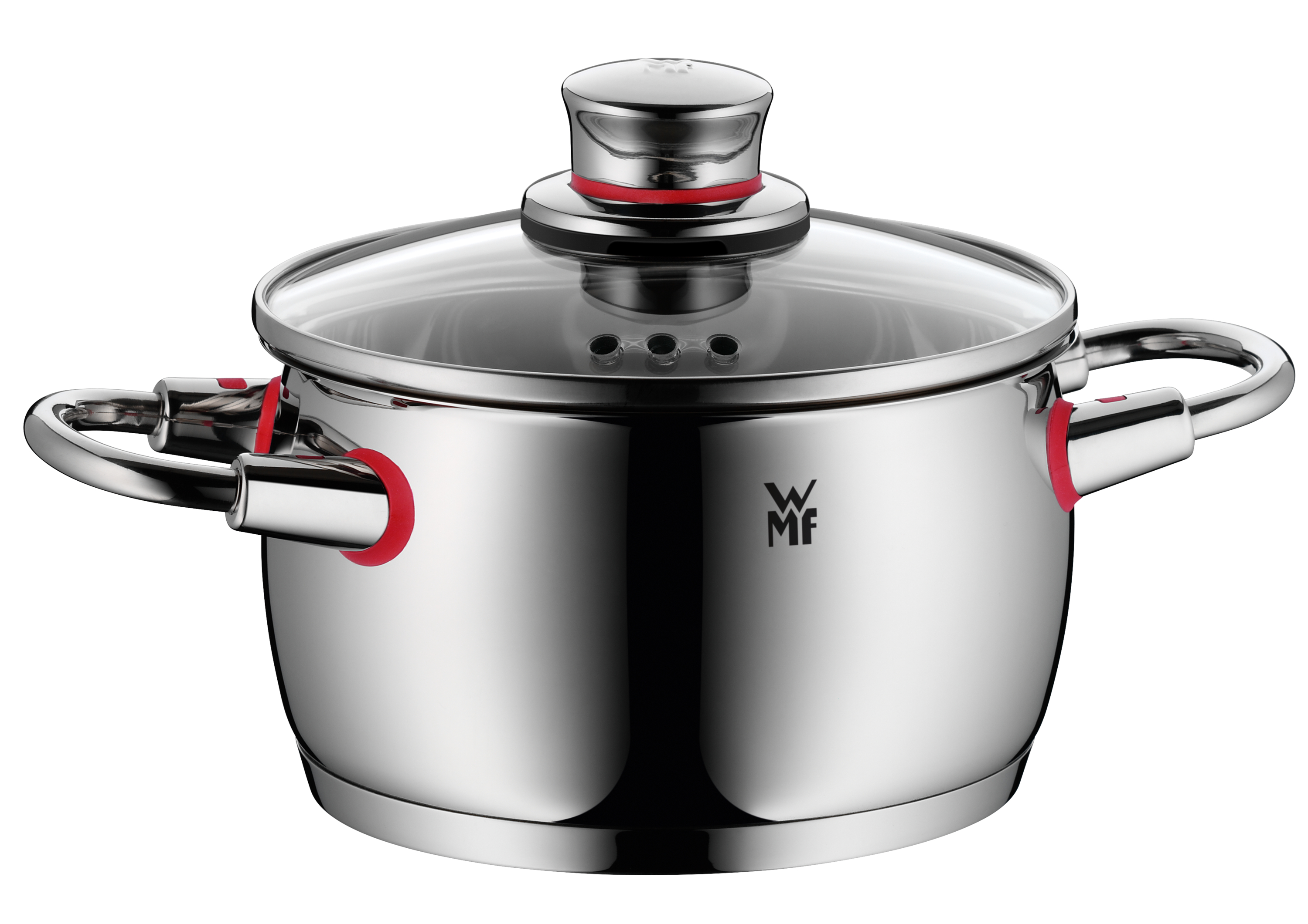 WMF Quality One Topf-Vorteils-Set* in Edelstahl/rot