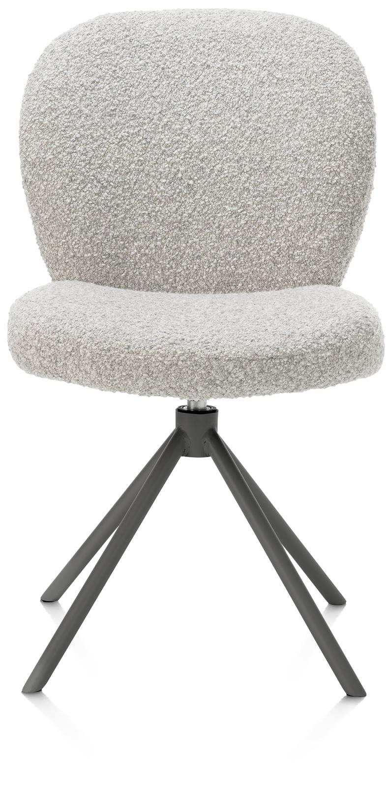 XOOON Stuhl JAXON ca. B51 H85 T63 cm in Stoff Brioni kiesel