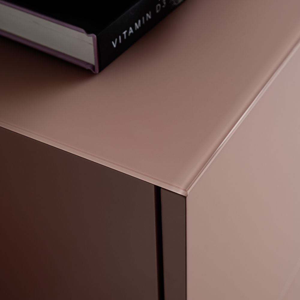 SCHÖNER WOHNEN-Kollektion Sideboard AMAYA in Farbe 489 Lack samtbeere