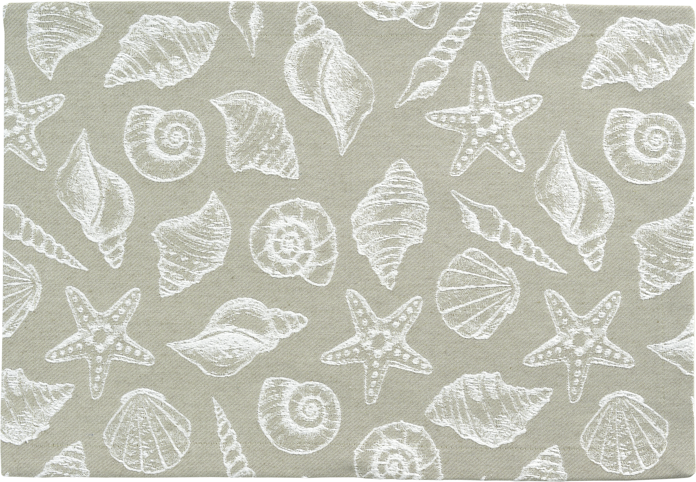 Sander Tischset MUSSELS ca. 35x50cm in Farbe sand