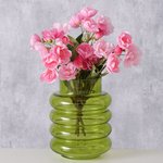 Boltze Vase Ribbo in Farbe Glas lackiert hellgrün Boltze Vase Ribbo in Farbe Glas lackiert hellgrün