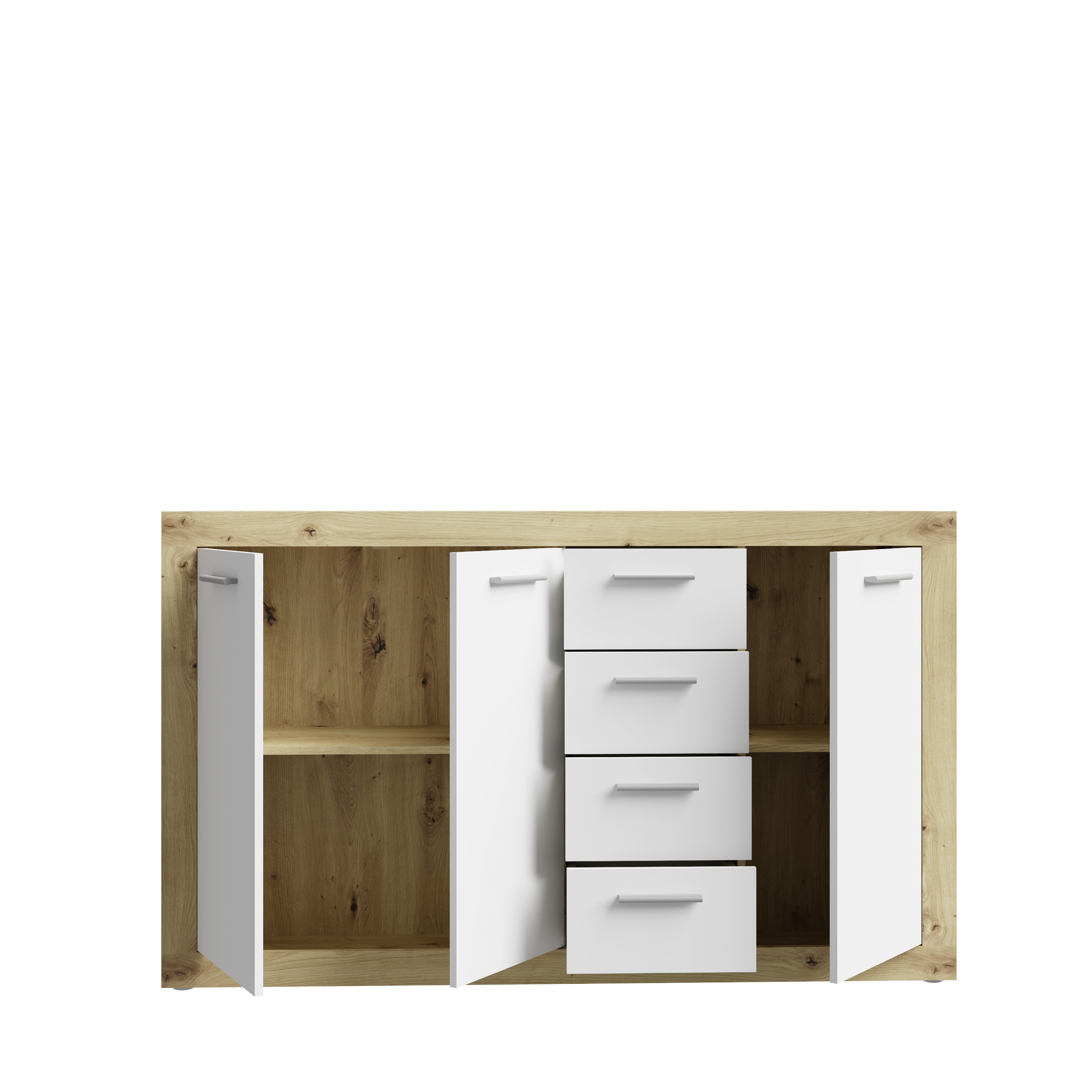 Forte Fabryki Mebli Sideboard BACCIO in Artisan Eiche/weiß C804