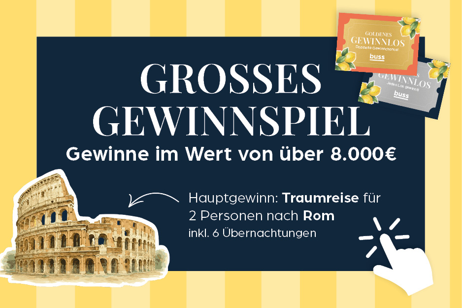 Gewinnspiel, Collage, Kolosseum, Rom, Karten