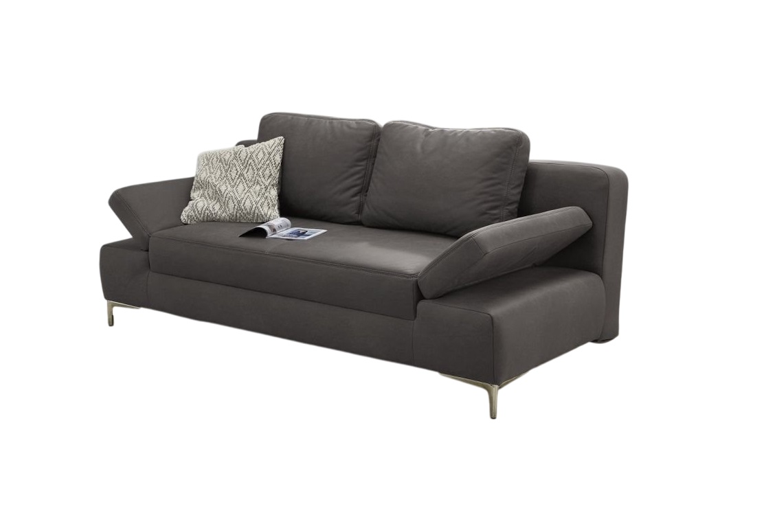 Verwandlungssofa Jano Braun JOB Schlafsofa Jano ca. 202x89x103 cm in braungrau