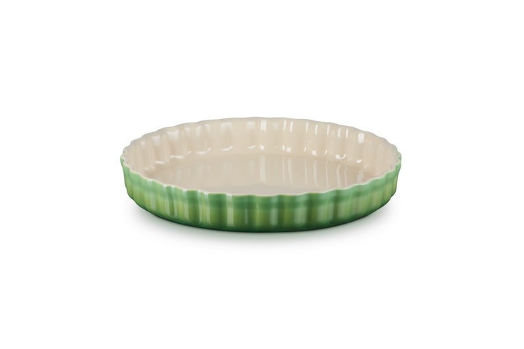 Le Creuset Tarte-Form Ø 28cm in Farbe Bamboo Green