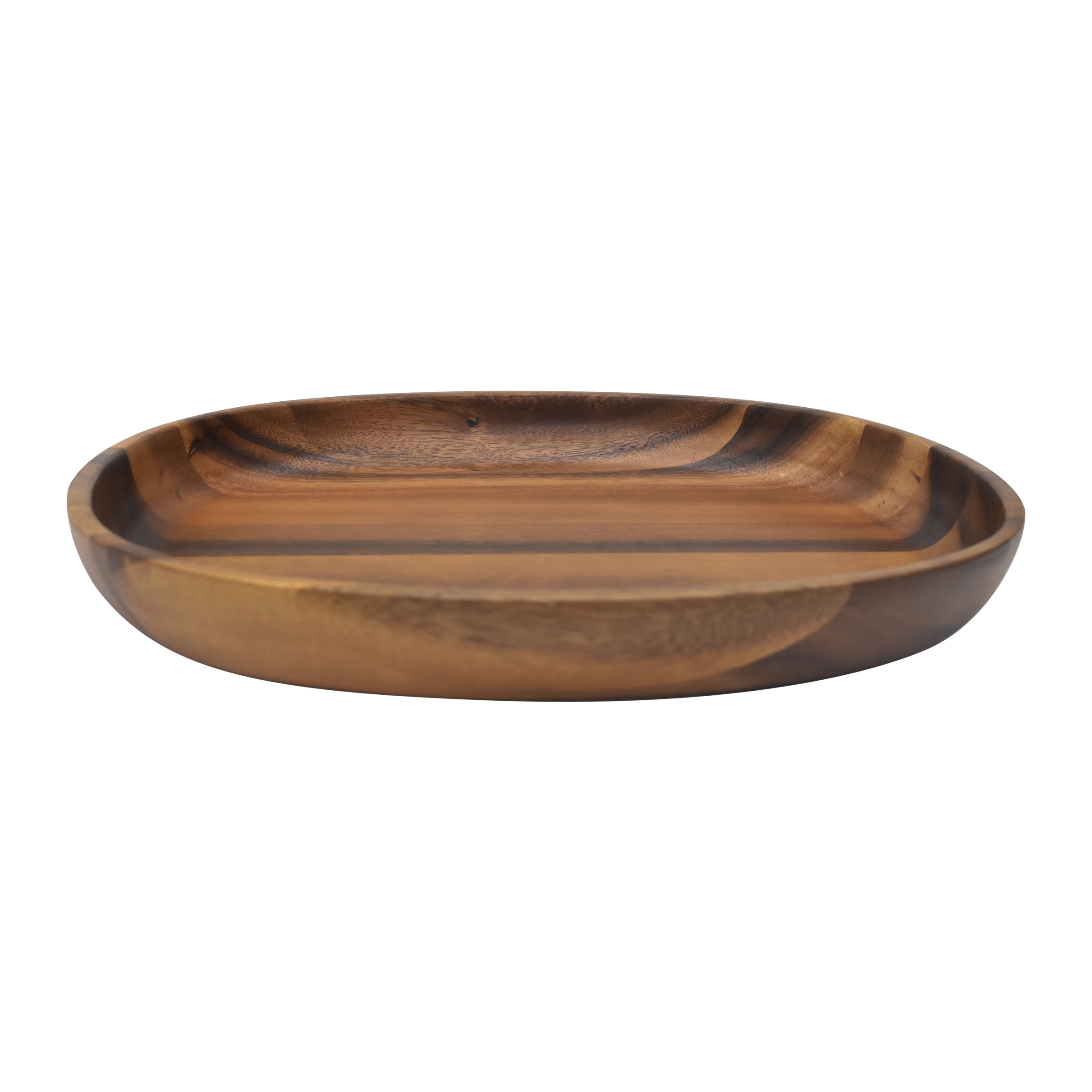 CreaTable Servierplatte Ora in Farbe Holzfarben glänzend