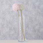 Boltze Vase Bila in Farbe Glas klar klar