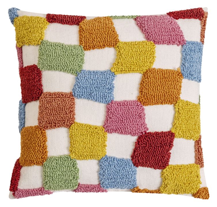 Magma Heimtex Kissenhülle SUNNY ca. 45x45cm in Farbe checkered, Kissen, Dekoration für Zuhause