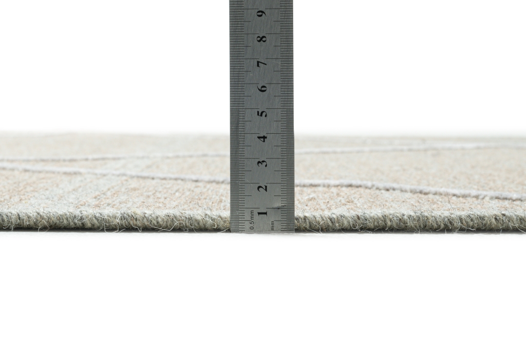 Theo Keller Webteppich Braderup ca. 120x170cm in Farbe Beige