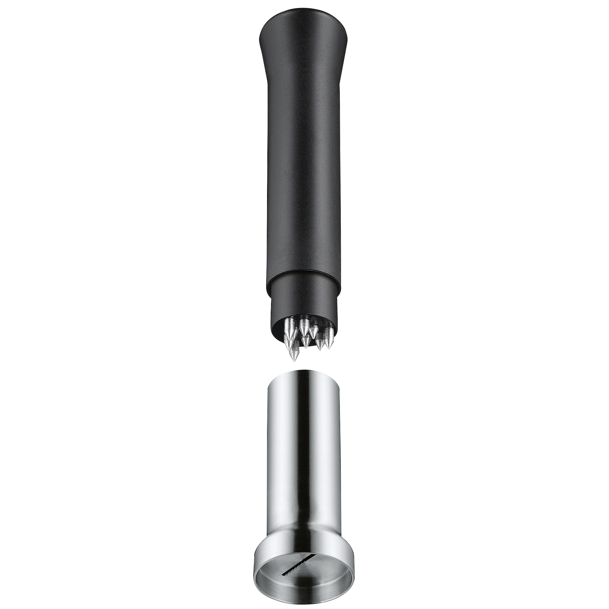 WMF Top Tools Muskatmühle in Edelstahl/schwarz