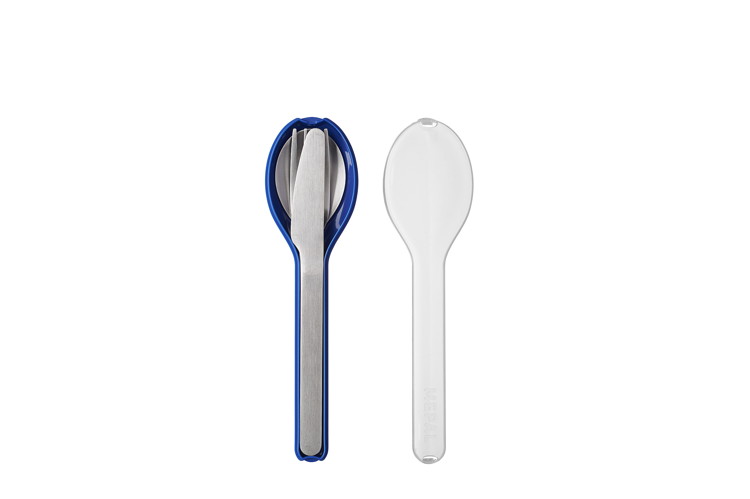 Mepal Besteckset Ellipse 3-teilig in Farbe Vivid Blue