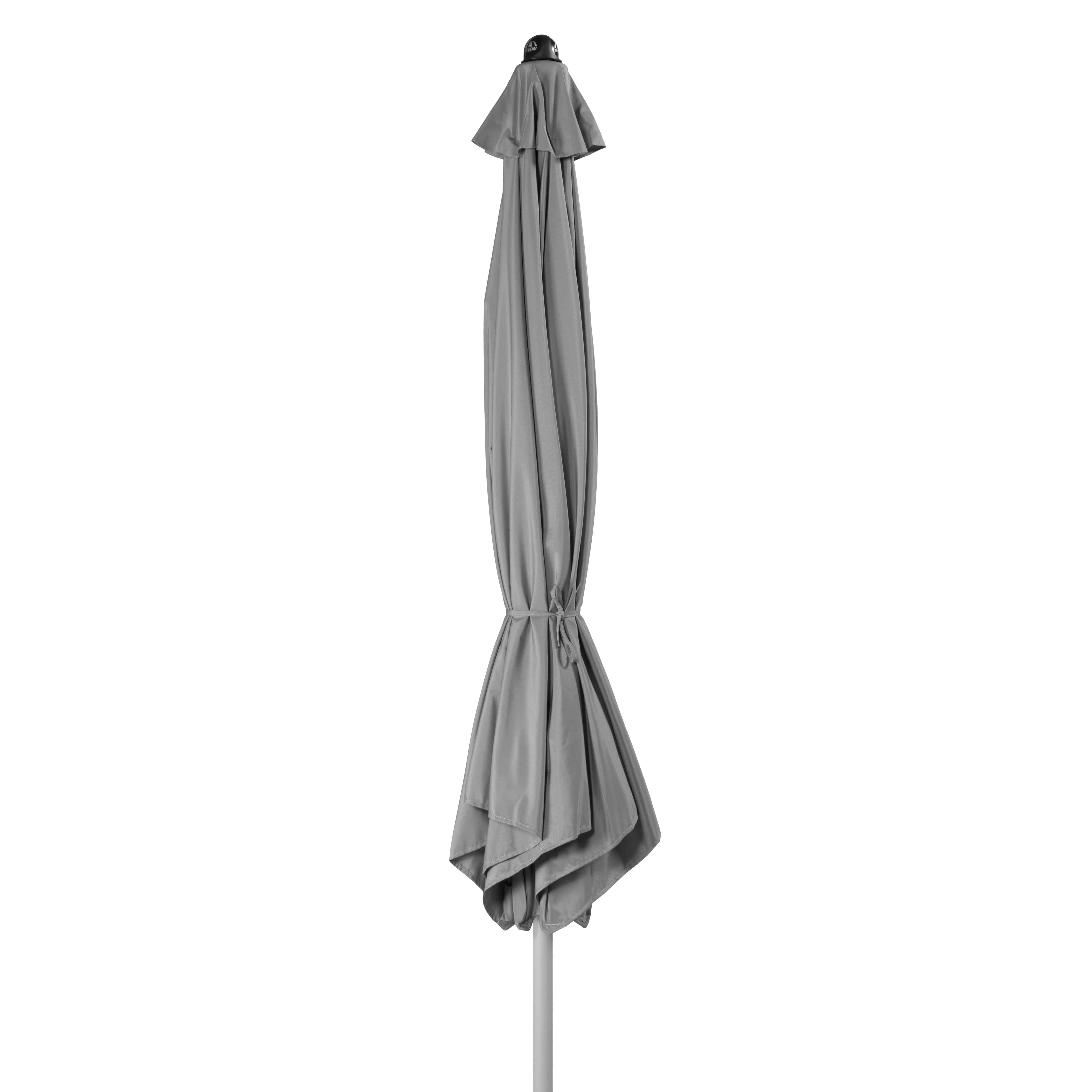Doppler Kurbelschirm ACTIVE Ø ca. 320cm in Farbe hellgrau