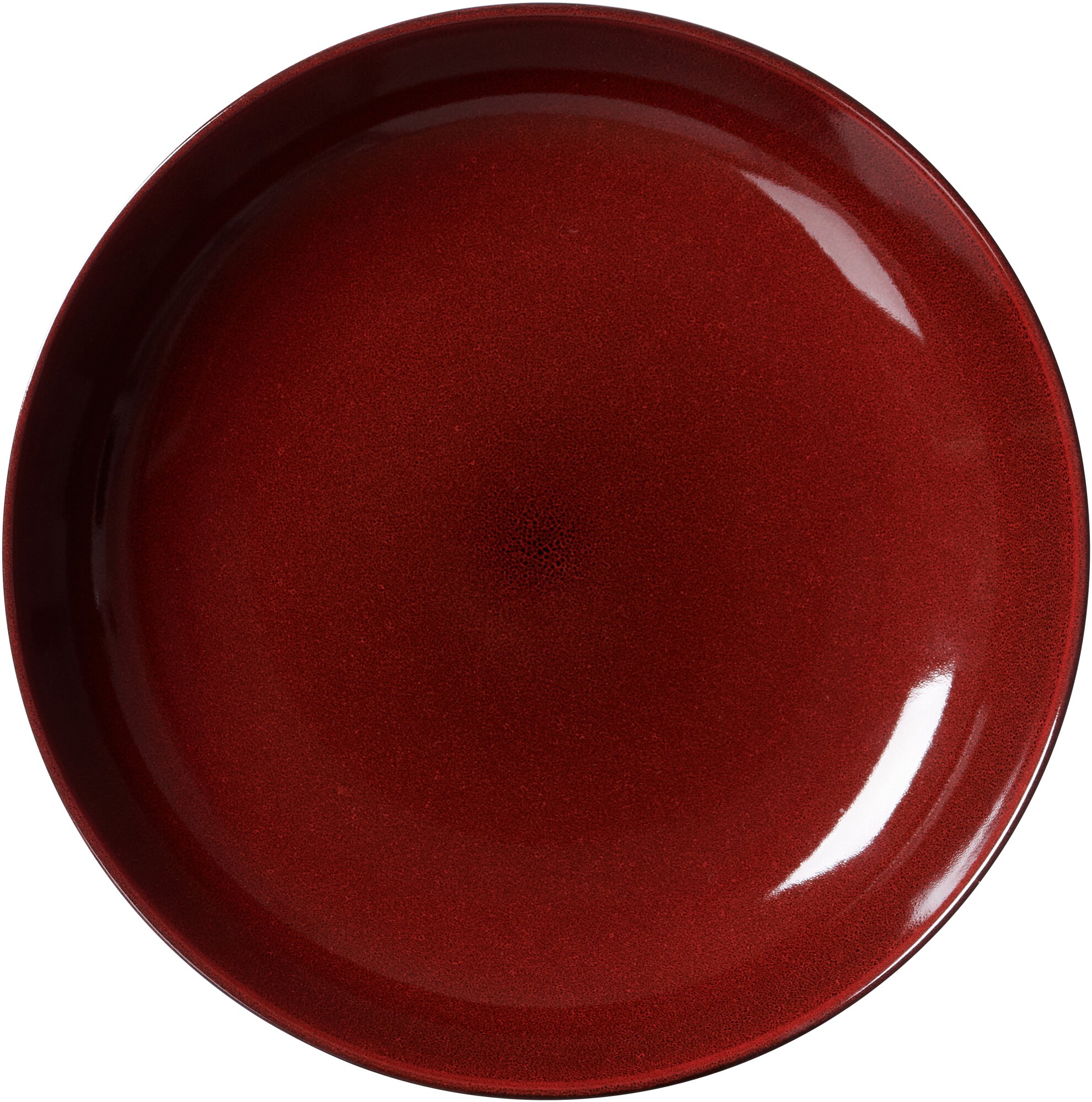 Ritzenhoff & Breker Suppenteller 23cm GAMBIA aus Steinzeug rot Ritzenhoff & Breker Suppenteller 23cm GAMBIA aus Steinzeug rot