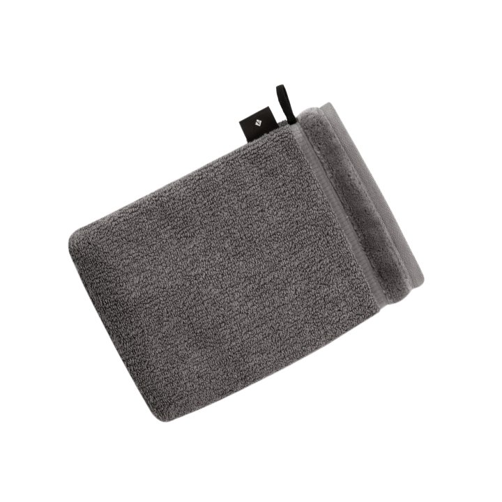 Vossen Waschhandschuh Pure ca. 16x22cm in Farbe lavastone