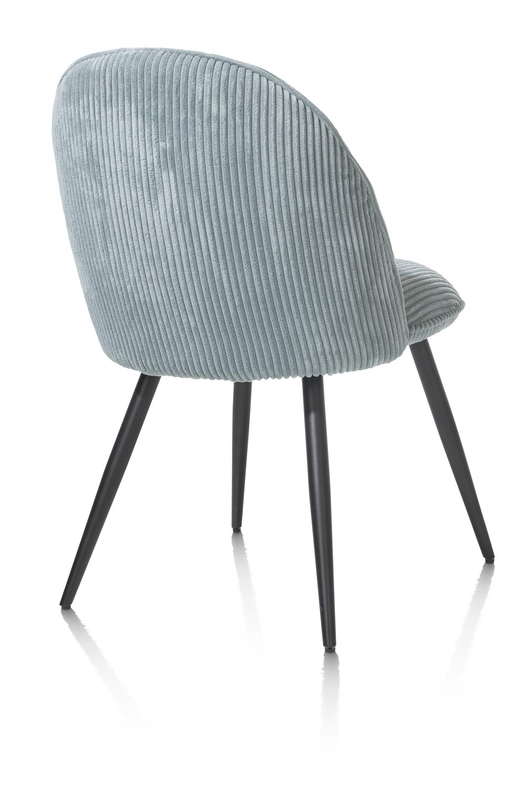 Habufa Stuhl ca. B52 H85 T63 cm in Stoff Rivas hellblau