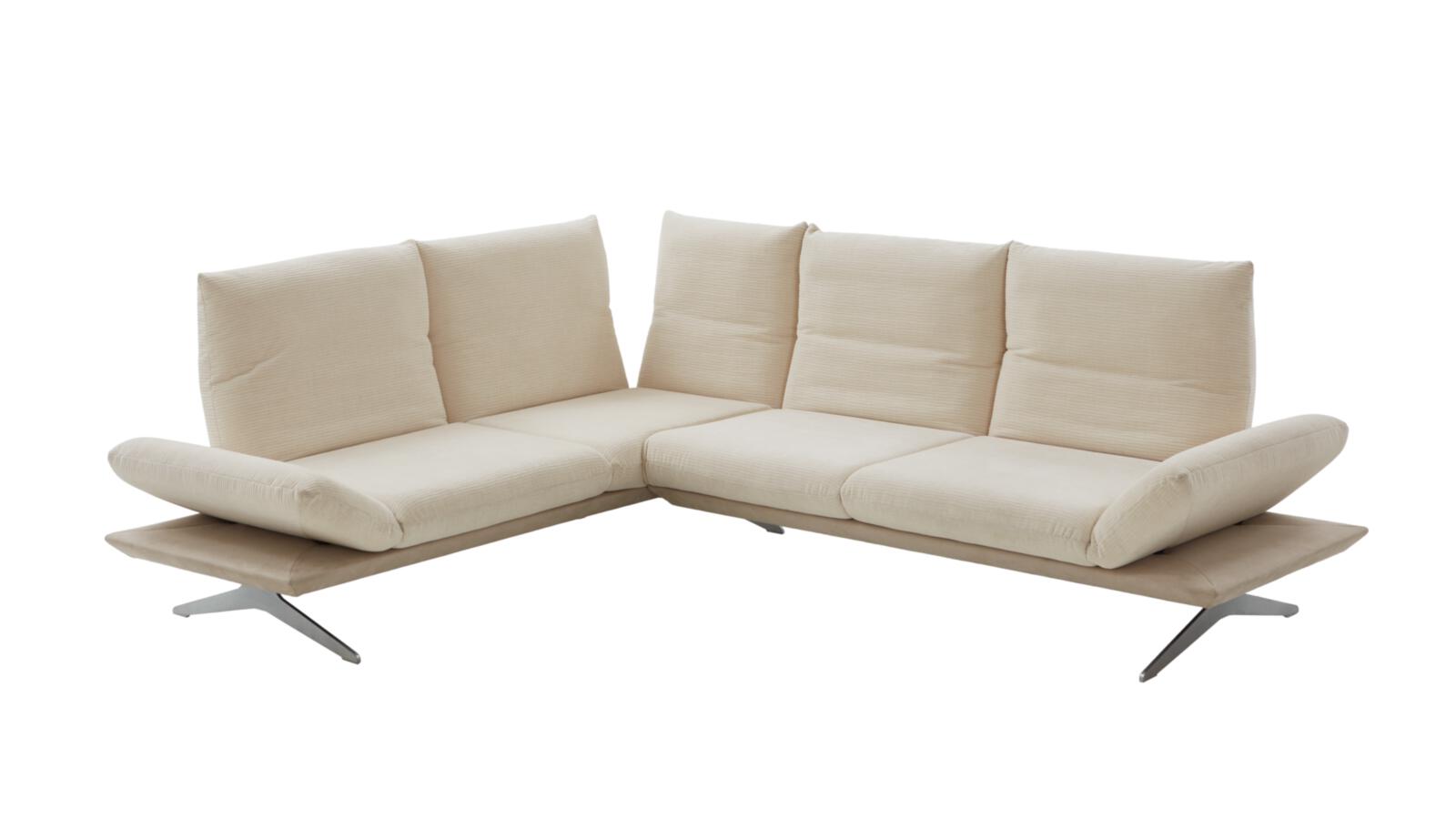 Koinor Polstergruppe ELEMENTS ca. 209x277cm in Stoff Empire beige