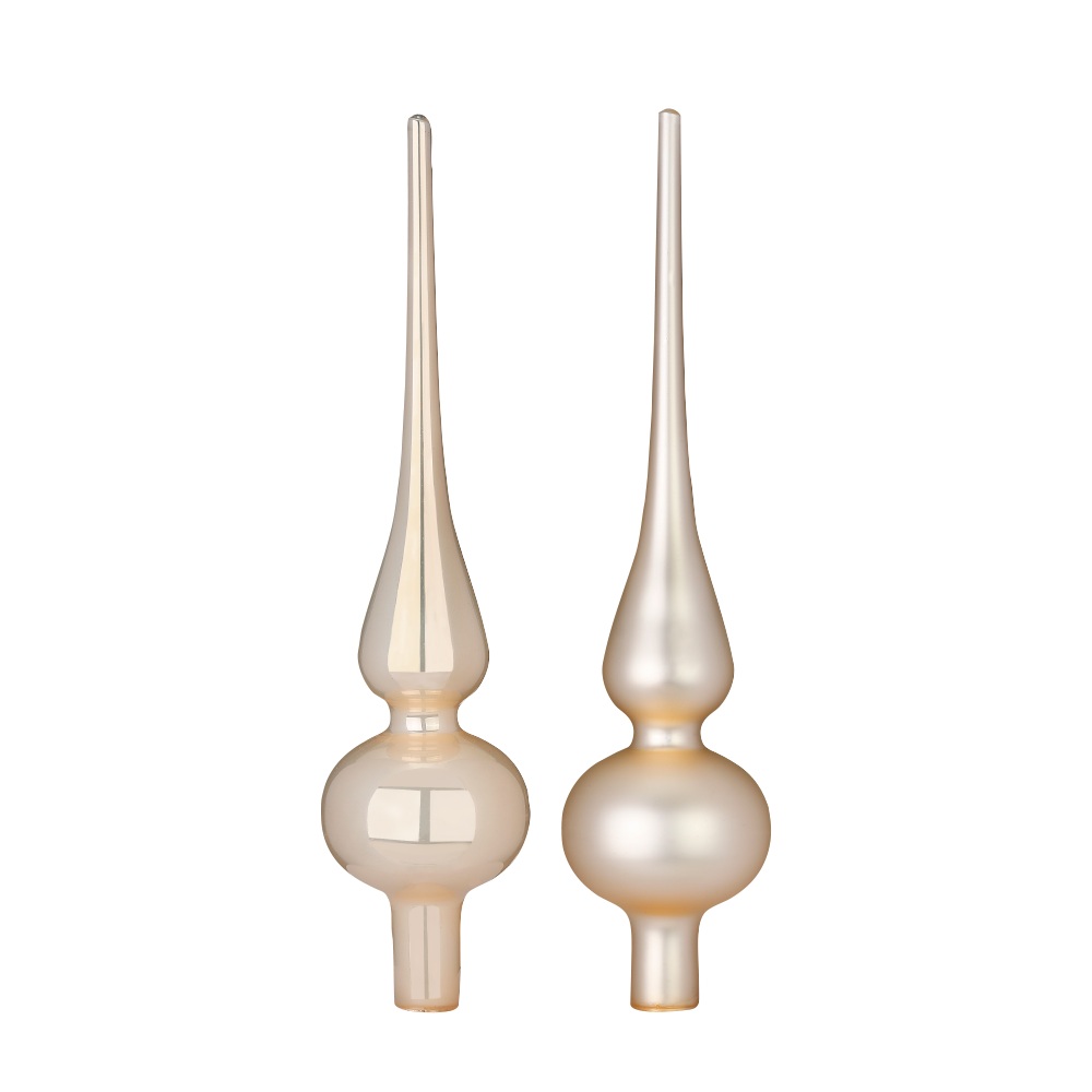 Spitze 26cm in Farbe Champagne (1 Stück/Box), Zubehor, Ohrring, Schmuck, Glas, Töpferei