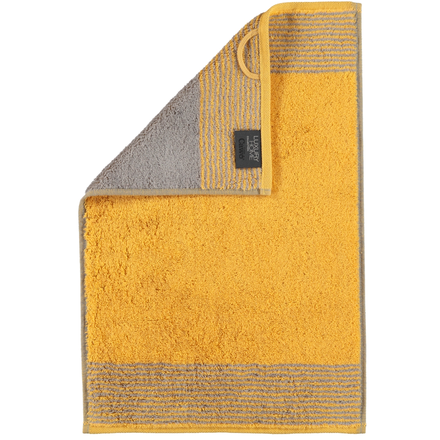 Cawö Gästetuch TWO-TONE 30x50cm in Farbe curry