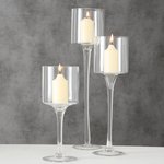Boltze Windlicht Arosa H:50cm AROSA 12x50 in Glas