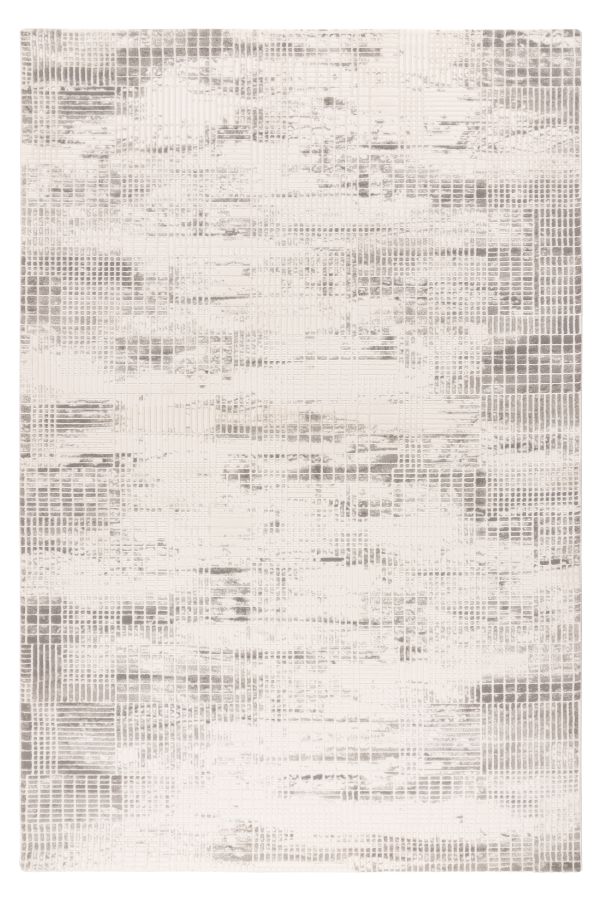 Webteppich NAPOLI ca. 160x230cm in Farbe silver, teppich, läufer, muster, abstract, neutral