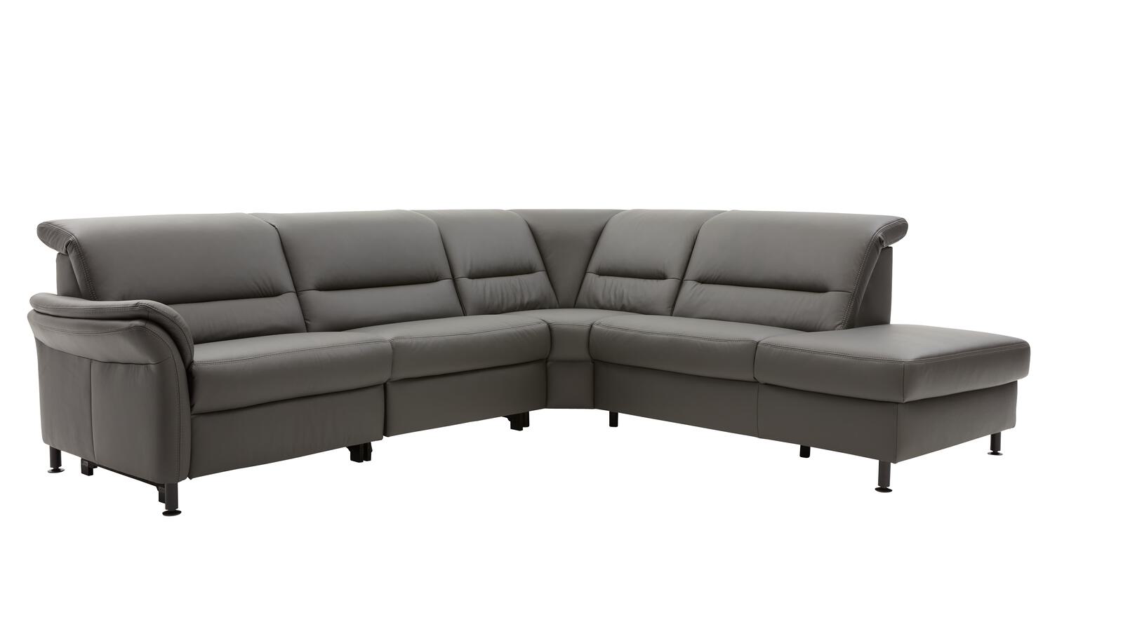 Modulmaster Polstereckgruppe MM-PN1148 ca. 294x255cm in Leder Torro anthrazit
