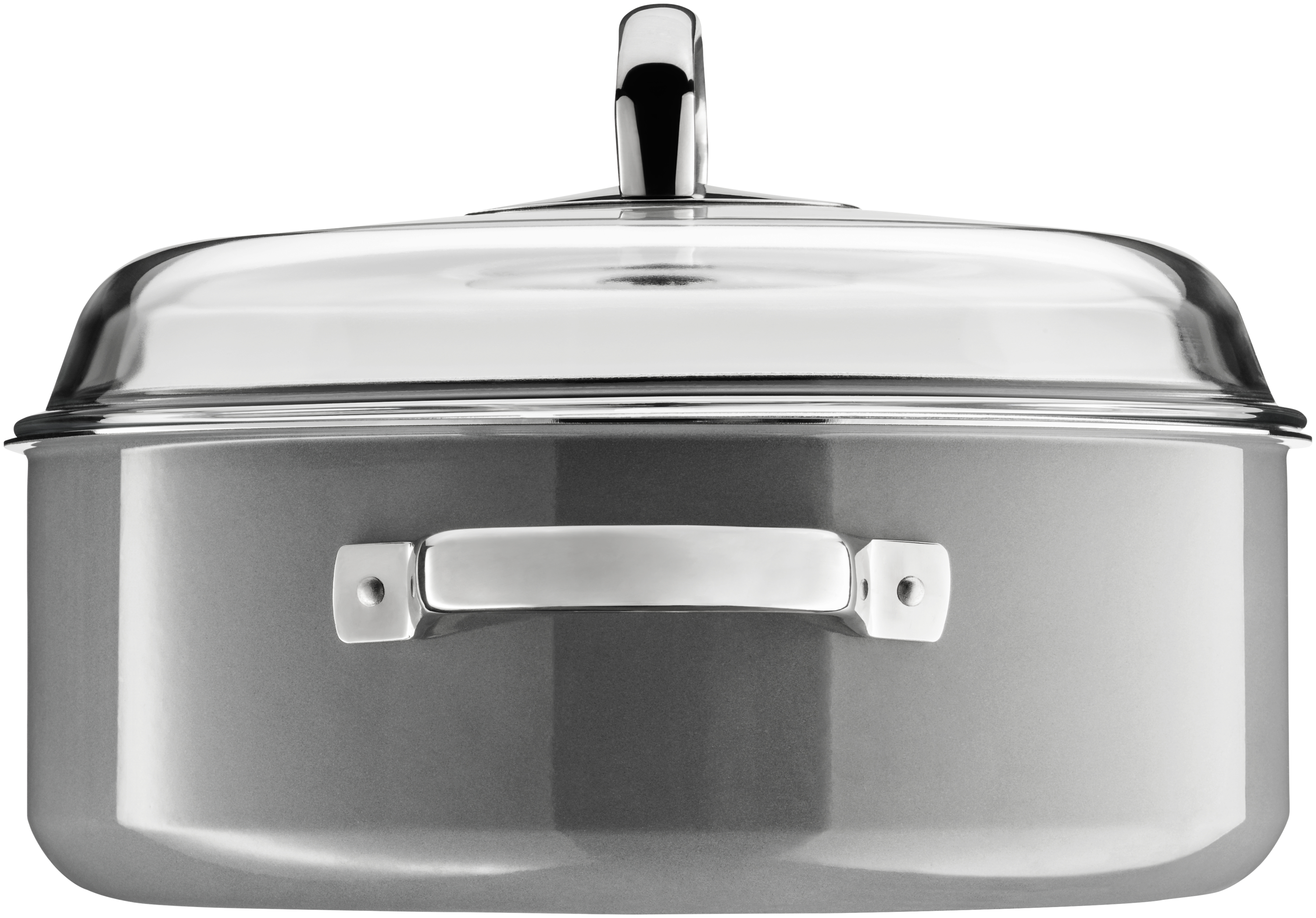 WMF Fusiontec Mineral Schmortopf mit in grau