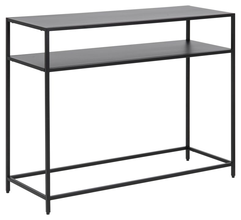 Actona Konsolentisch NEWCASTLE in Metall schwarz matt