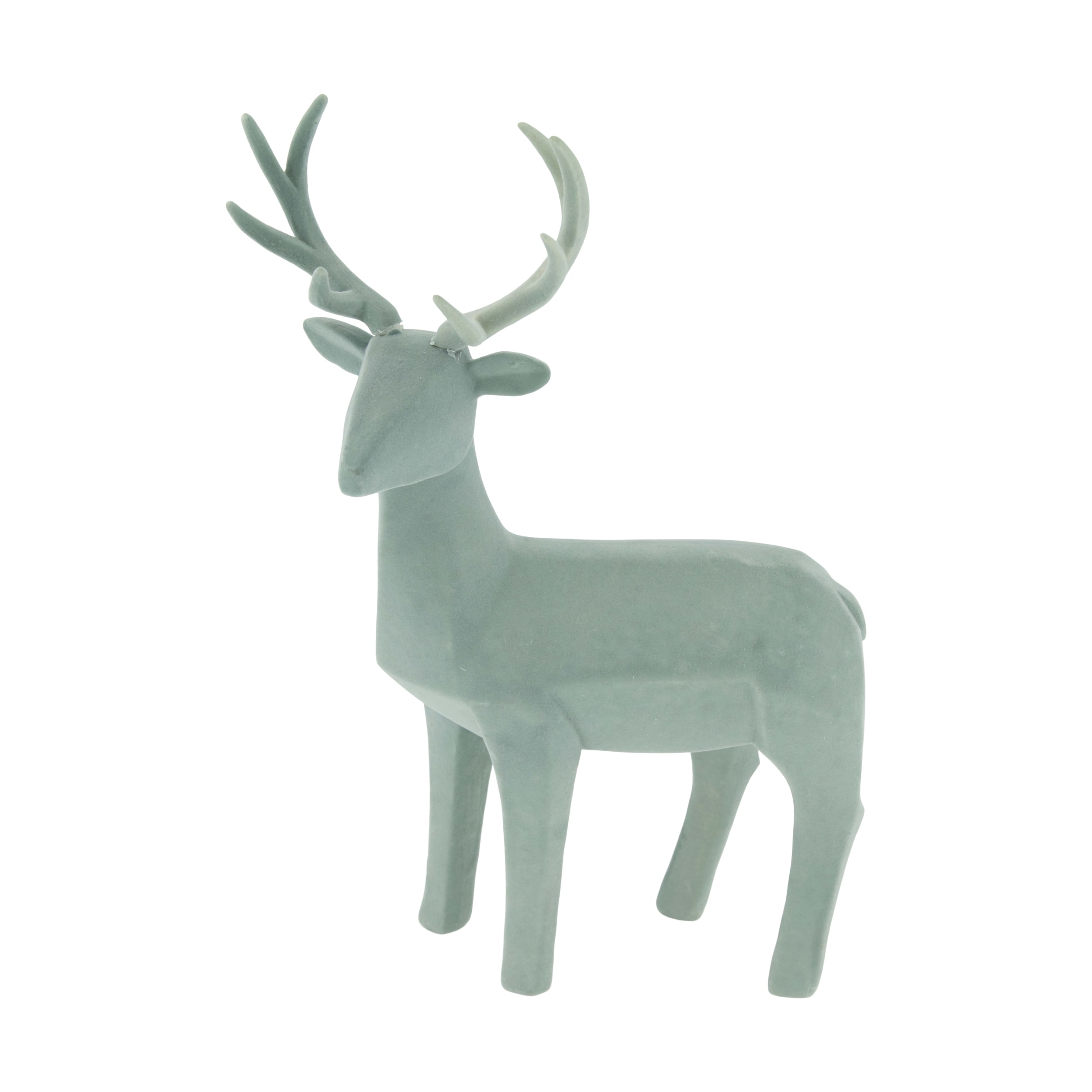 Dijk Natural Collections Figur in Farbe grau, Hirsch, Säugetier, Tierwelt, Antilope, Elch