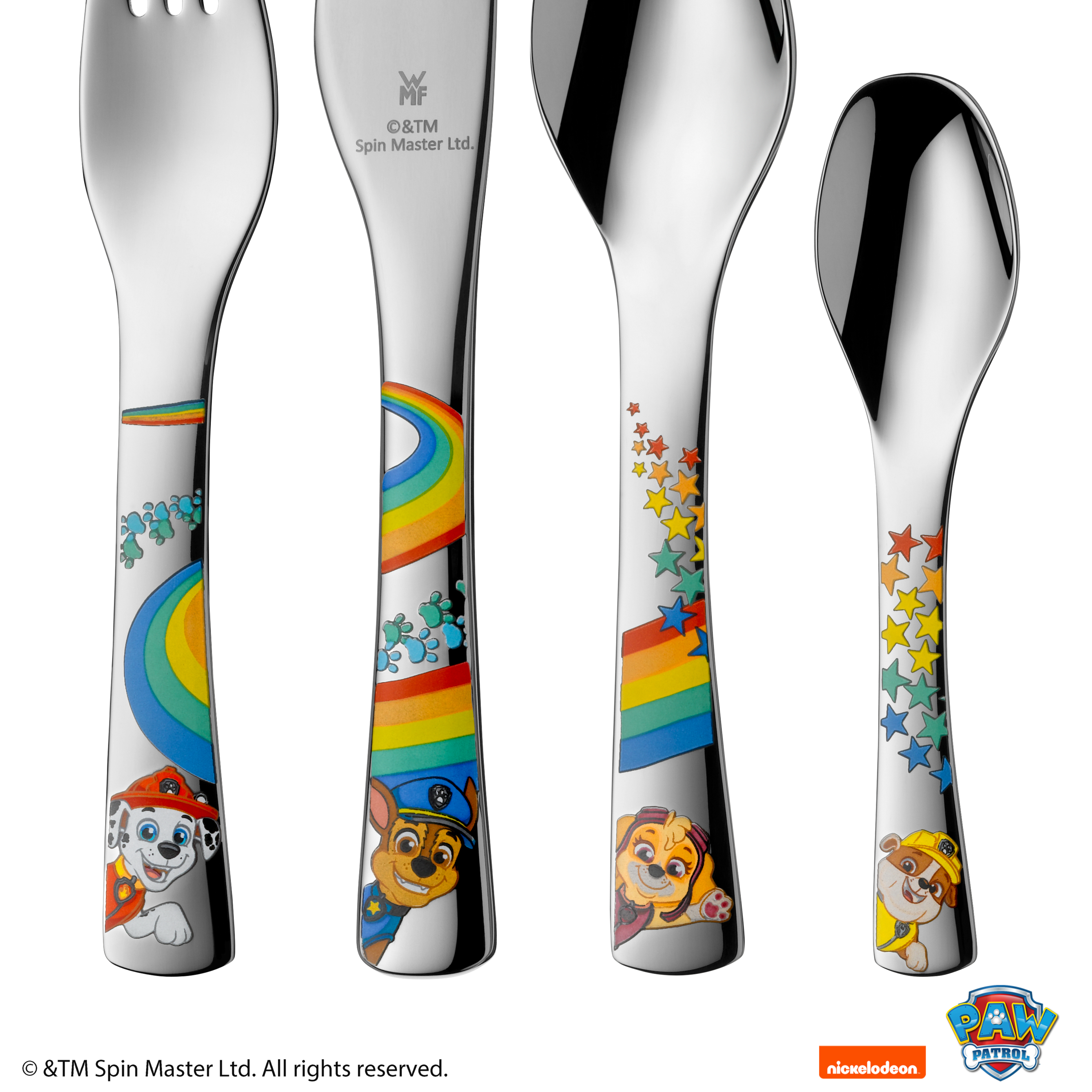 WMF Kinderbesteck-Set PAW Patrol in poliertem Edelstahl WMF Kinderbesteck-Set PAW Patrol in poliertem Edelstahl