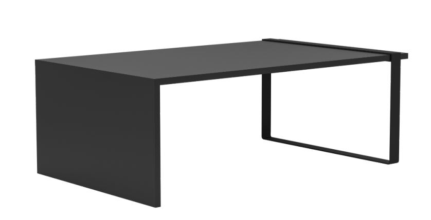 Eglo Living Couchtisch MASSIM ca. 100x60cm, H35 cm in Stahl schwarz Eglo Living Couchtisch MASSIM ca. 100x60cm, H35 cm in Stahl schwarz, Schreibtisch, Mobiliar, Tabelle, Postfach