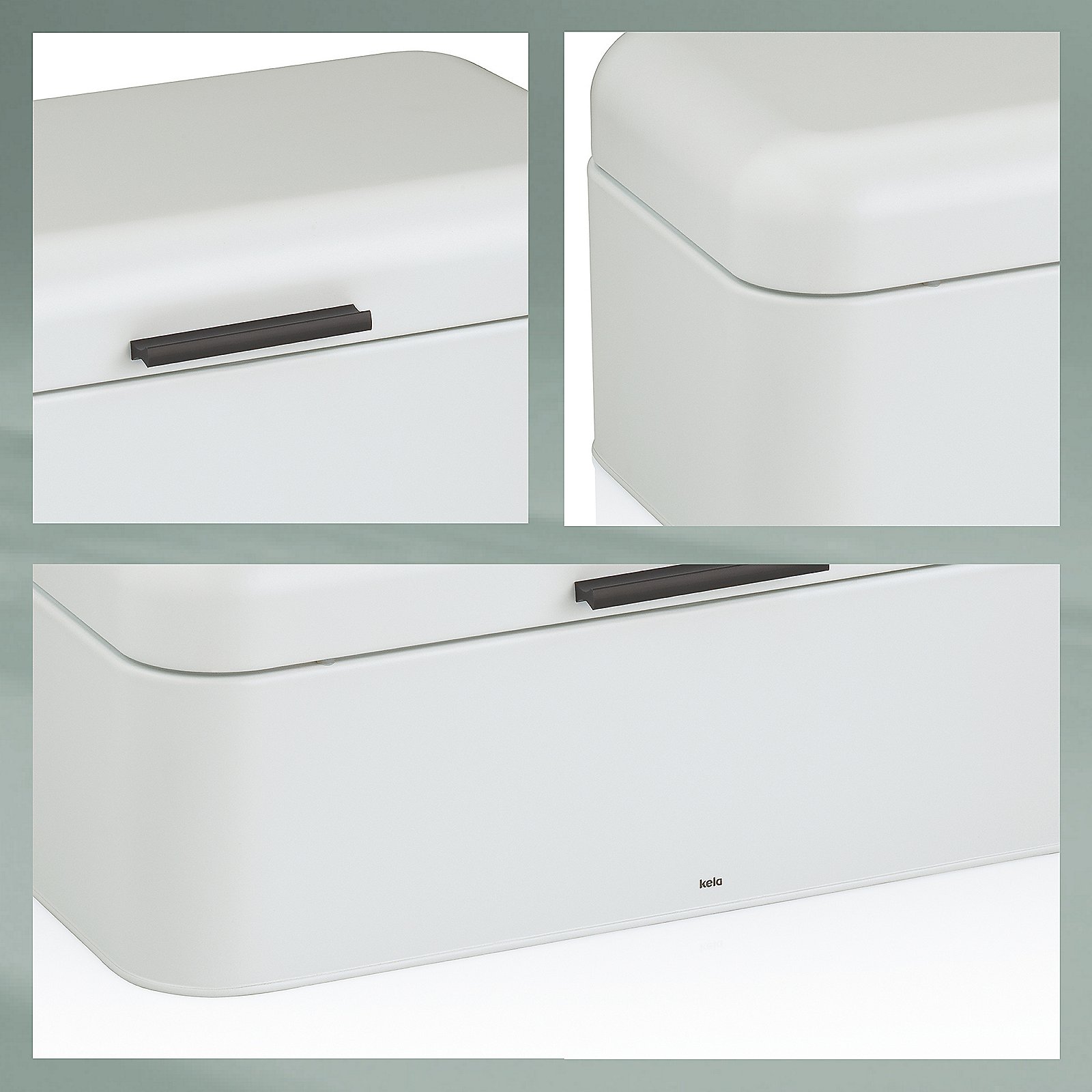 Kela Brotkasten FRISCA in Weiß, Moebel, Kiste, Kabinett, Elektrisches Gerät, Waschmaschine