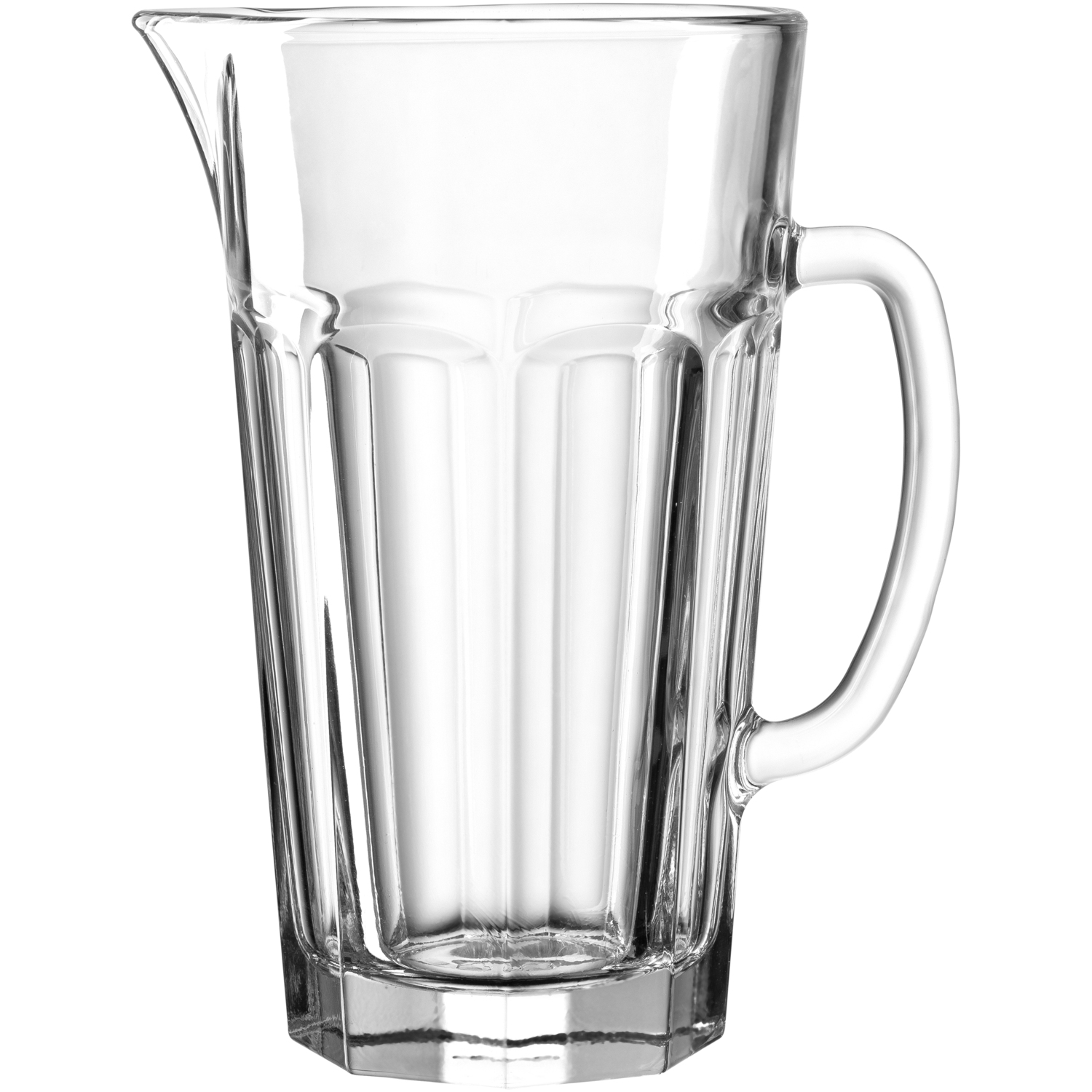 Leonardo Glaskrug Rock 1100ml in Farbe klar
