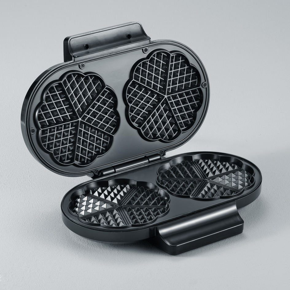Severin Duo-Waffeleisen WA 2106 in Schwarz