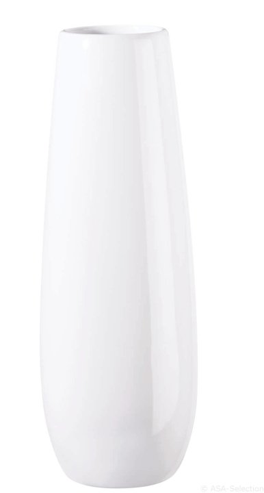 ASA Selection Vase Ease in Farbe weiß glänzend
