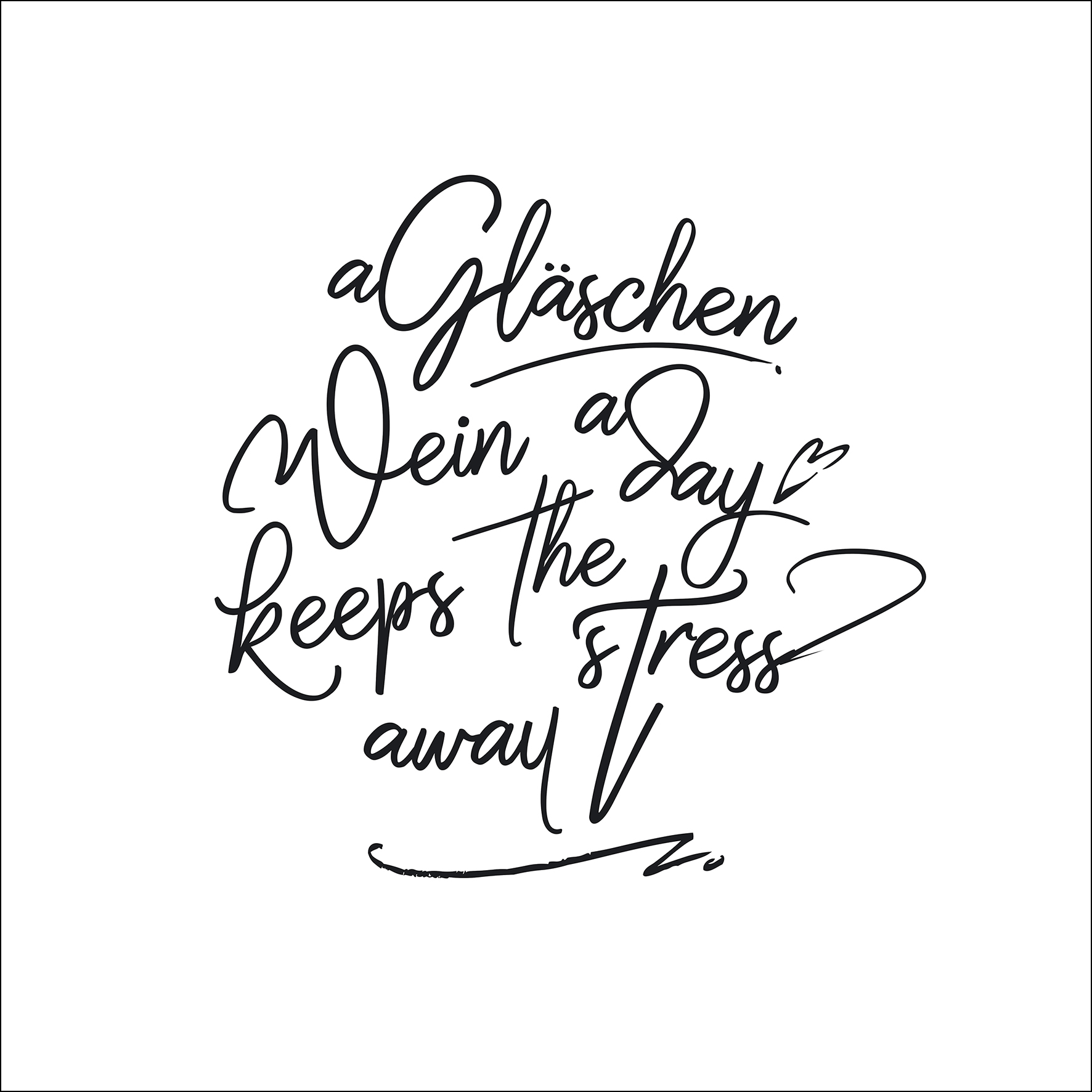 PRO ART Glas-Art 30x30cm Weinchen