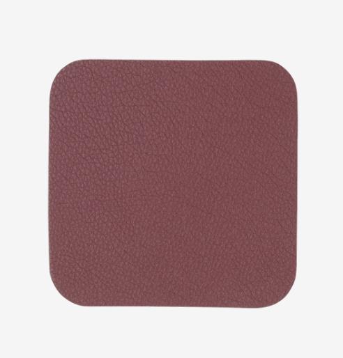 ASA Selection 4er-Set Untersetzer LEATHER OPTIC ca. B10 H0,2 T10 cm in lila ASA Selection 4er-Set Untersetzer LEATHER OPTIC ca. B10 H0,2 T10 cm in lila, leder, quadratischer thumbnail, weinrot, textur, taschenmaterial