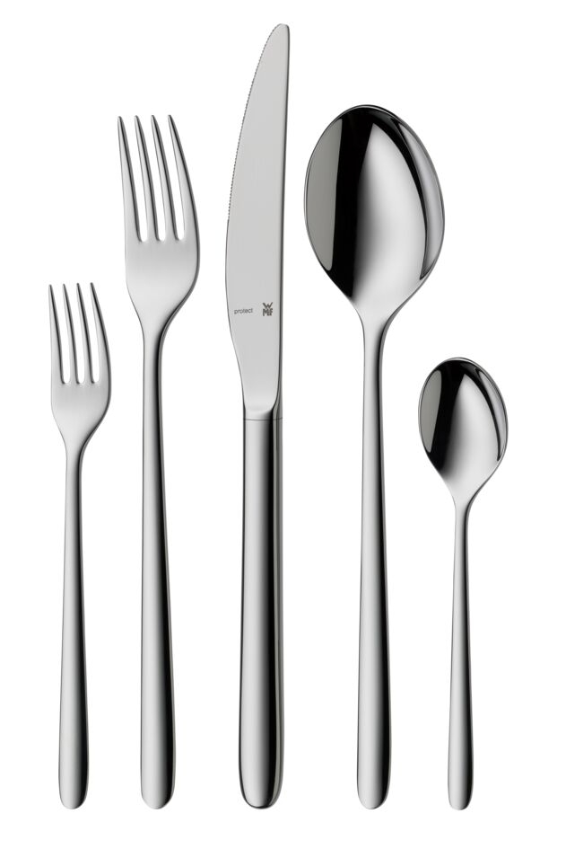 WMF Flame Plus Besteck-Set, 66-teilig in poliertem Edelstahl WMF Flame Plus Besteck-Set, 66-teilig in poliertem Edelstahl