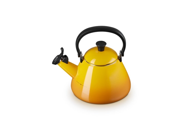 Le Creuset Wasserkessel Kone 1.6L in Nectar, Kessel, Kaffeekessel, Gelb, Metall, Küchengerät