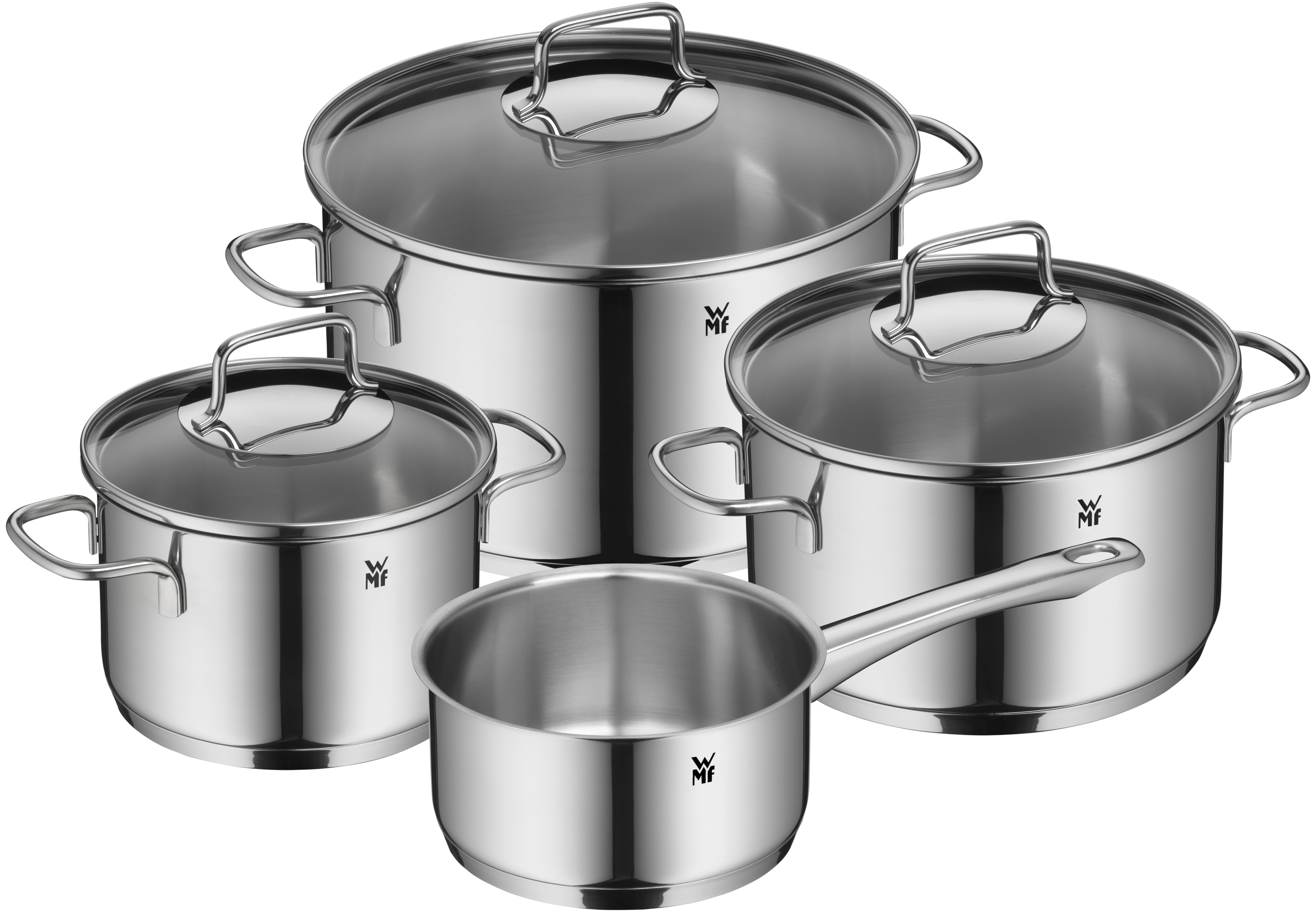 WMF Astoria Topf-Vorteils-Set*, 4-teilig in Edelstahl WMF Astoria Topf-Vorteils-Set*, 4-teilig in Edelstahl