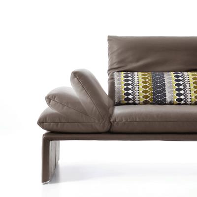 Koinor Polstergruppe HARRIET in Leder X-Happy nut, Kissen, Dekoration für Zuhause, Couch, Mobiliar, Wohnzimmer