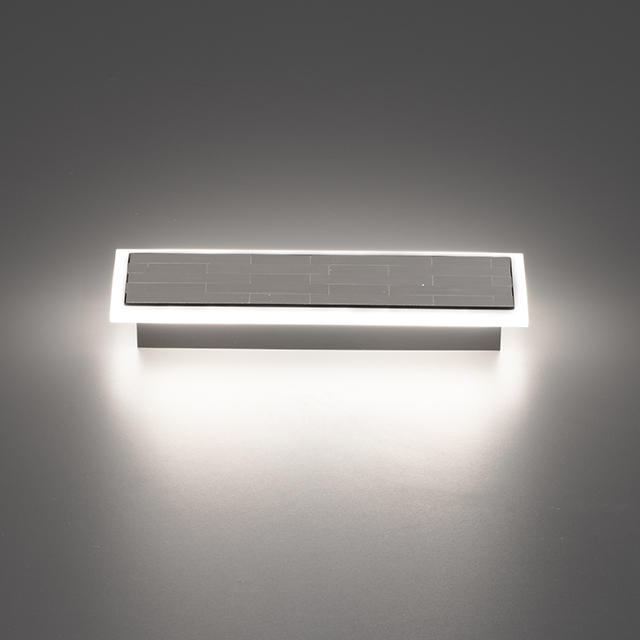 Fischer & Honsel LED-Wandleuchte ALURO 1-flammig in Farbe Nickel matt