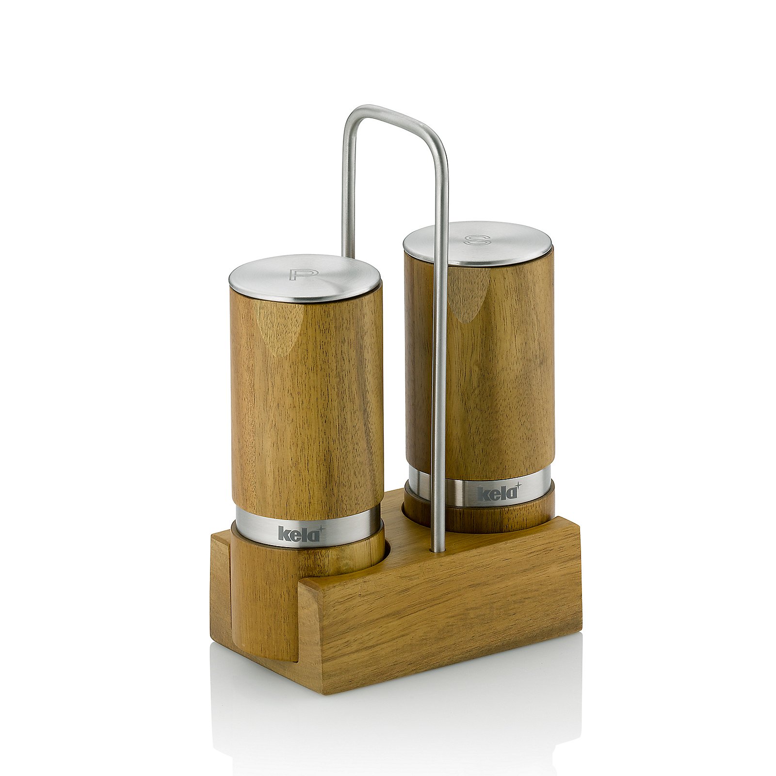 Kela Menage Salz-/Pfeffermühle KAURI in Farbe braun