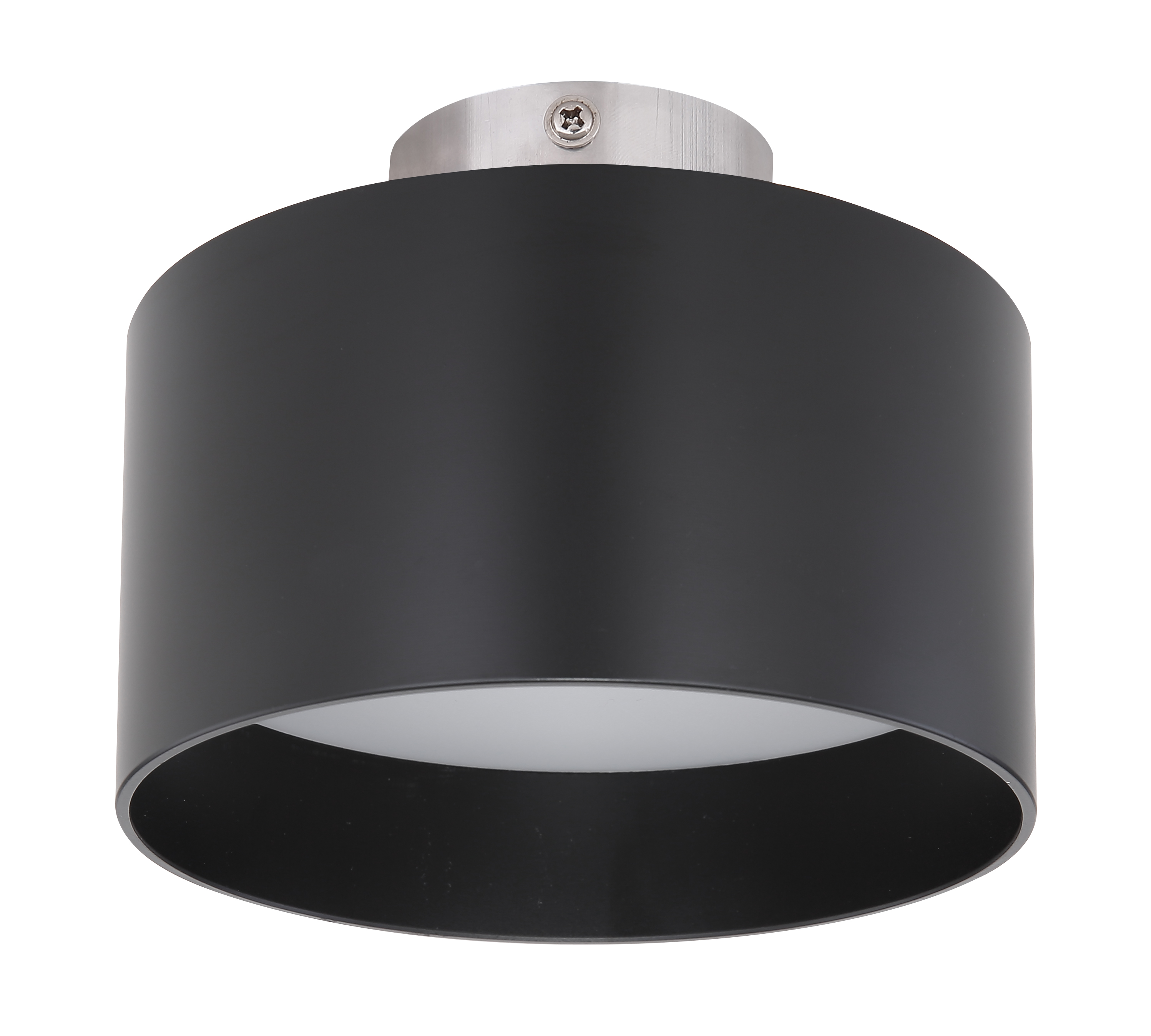 Globo LED-Deckenleuchte Jenny 1-flammig in Aluminium schwarz