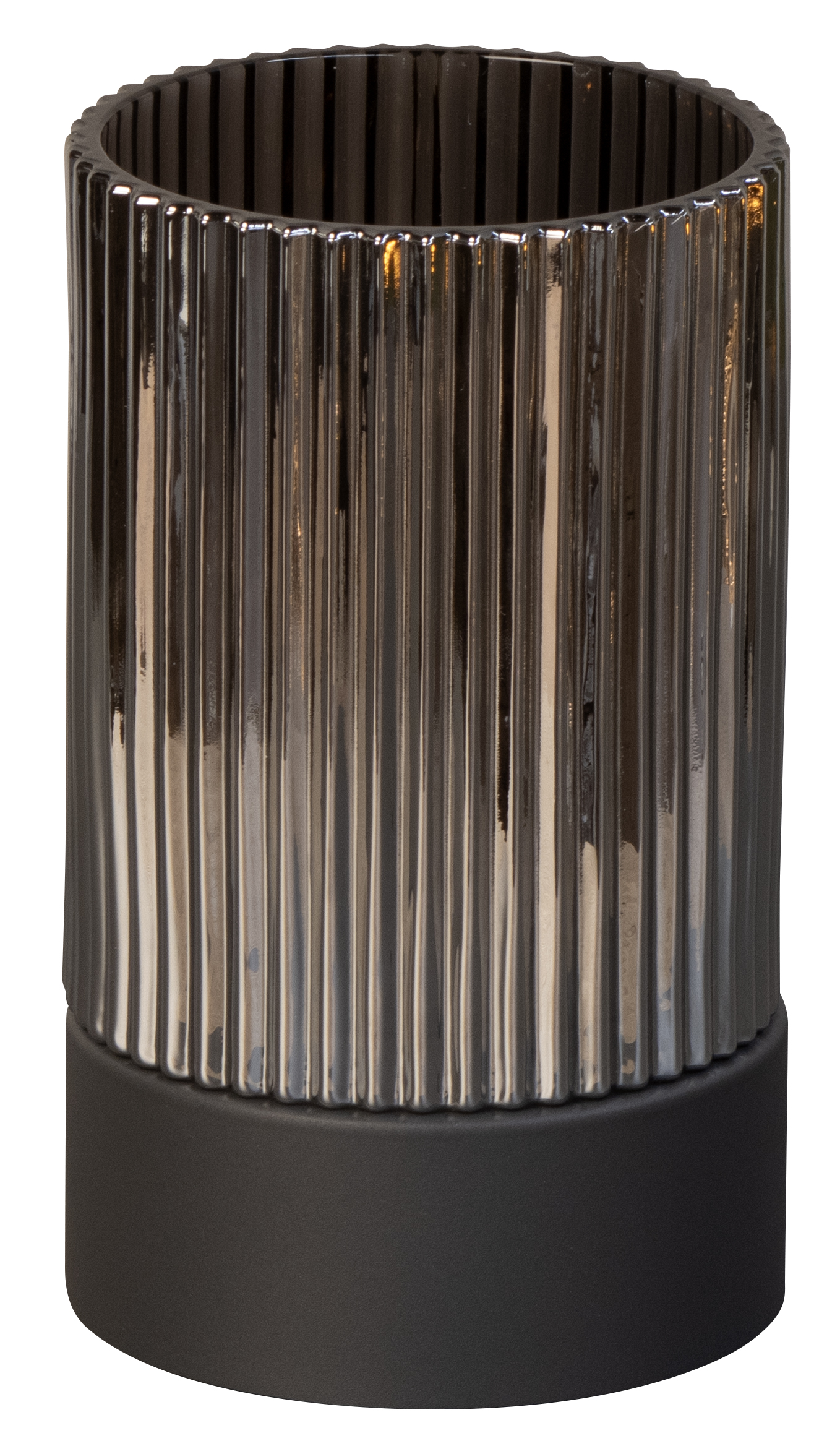 LED-Tischleuchte ARIVA PRO in Glas sandgrau, Lampe